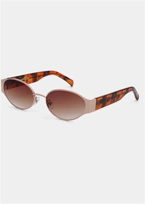 Bella solbrille Rosegold Havana A.Kjærbede 